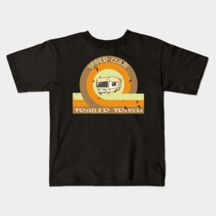 Upper Class Camping Gift 70s Kids T-Shirt